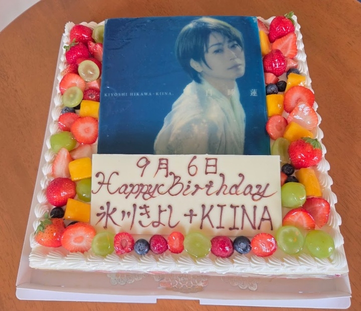 写真プレート付ケーキ10号